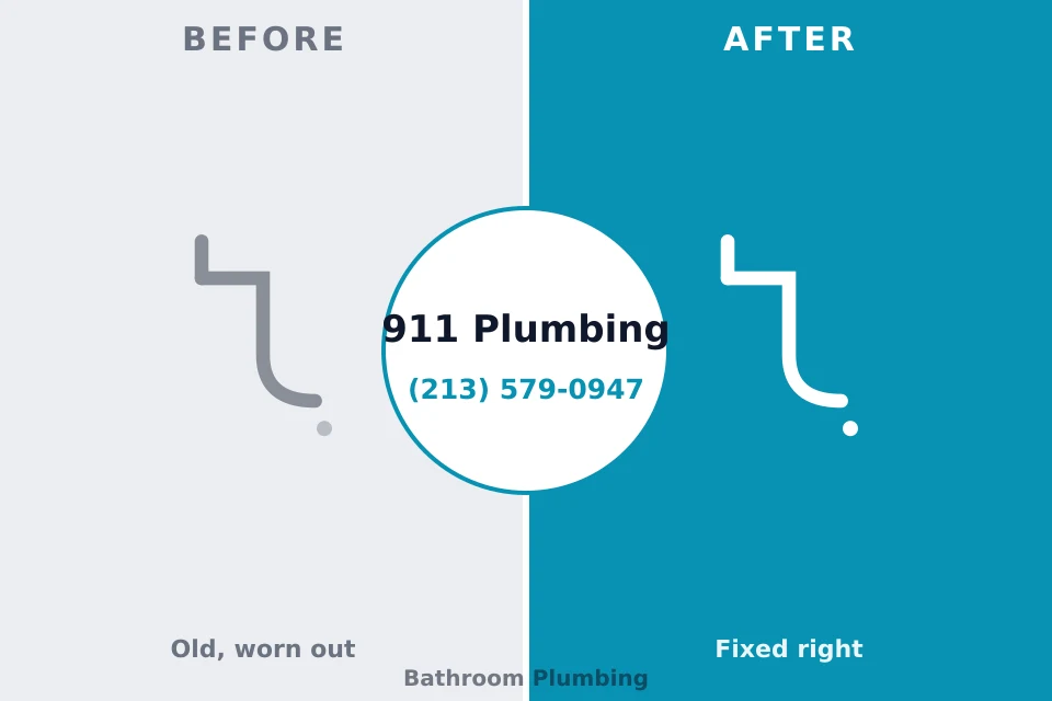 Before and after: plumbing repair Sebastian, TX